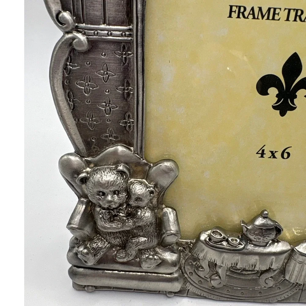 CBK Frame Traditions Mom & Big Sister 4x6 Silver Tone Pewter Style Photo Frame